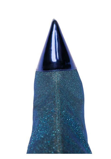 Stivali iridescenti 100mm in blu - donna ALEXANDRE VAUTHIER | AVI1800064